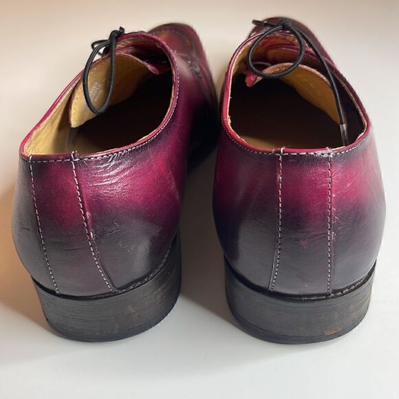 Carrucci Tracey Purple leather shoes.  Size 10.  EUC. main image 7